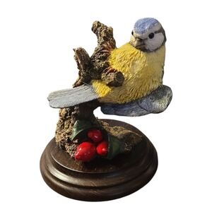 Country Artists Gorham Richard Cooper & Company Blue Tit Bird Figurine England